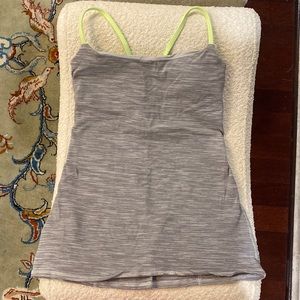 Stripped lulu lemon tank